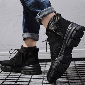 남성 겨울 스웨이드 캐주얼 스니커즈 워커 사막운동화