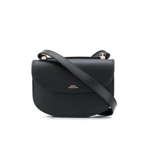 아페쎄 레더 제네바 플랩 미니백 크로스백 PXAWVF61415LZZ BLACK