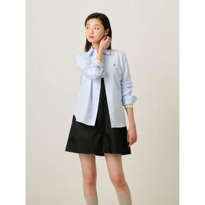[빈폴레이디스] 옥스퍼드 스트라이프 레귤러핏 셔츠  스카이블루 (BF5164E02Q)