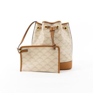 MCM 로렐 버킷 숄더백 BEIGE MWDESAC01I9001