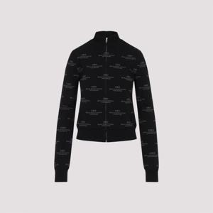 발렌시아가 가디건 812596 T1724 1269 BLACK GREY