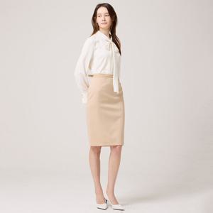[데코] (본사직영) 본 셋업 H라인 스커트-DCWHC1153W