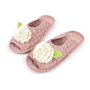 쿠션짱 수공쿠션 실내화_핑크