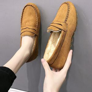 여자 겨울신발 방한 보온 따뜻한 모아 털안감 로퍼