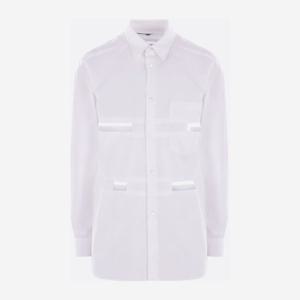 꼼데가르송 화이트 버튼업 포켓 셔츠 1OB014S25 1WHITE