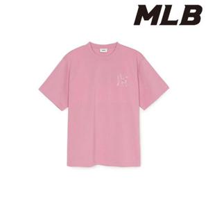 MLB (3ATSM0953-50PKP) 데님라이크 모노그램 빅럭스 오버핏 기능성 반팔 티셔츠