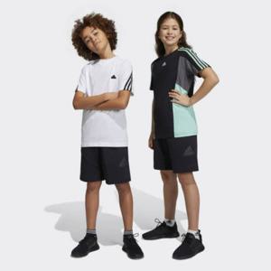 아디다스키즈반바지 BQJ HR6306 퓨쳐 아이콘 로고 8 인치 쇼츠
