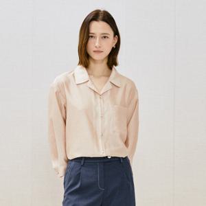 (더아이잗) 오간자 자수 포켓 블라우스 IR4A0BL041