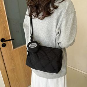 귀여운 스몰 에코 캐주얼 원형 파우치 미니 크로스 백