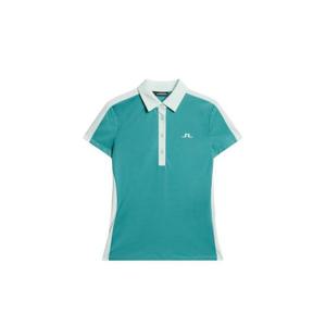 제이린드버그 반팔 티셔츠 GWJT12636O257 TEAL DOM