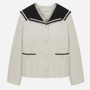 [써스데이아일랜드][여성세일러 카라 자켓(T252MJK137W)