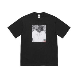 슈프림 x 조던 비기 숏슬리브 탑 블랙   24FW HJ8385-010