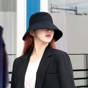 [에이치플러스몰]작은얼굴 베이직 버킷햇 여자벙거지모자