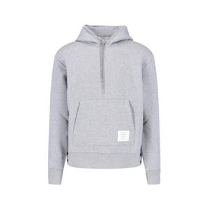 톰브라운 후드 티셔츠 MJT086A 03377 055 Grey