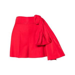 25 FW Alexander McQueen 보우 디테일 테일러드 반바지 781002QJAAC TP432226526