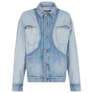 25 FW 발망 패널 디자인 데님 재킷 AH1TC225DC99 TP432502267