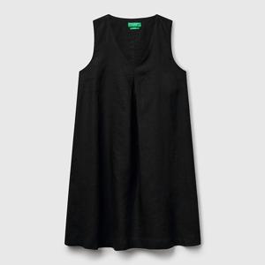 [베네통] V neck sleeveless dress_4AGHDV0AX100