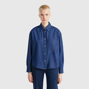 [베네통] Pocket denim Shirt_5DHJDQ07U901
