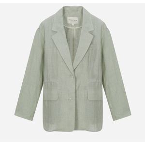 [써스데이아일랜드][여성]루즈핏 체크 자켓(T252MJK143W)