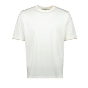 Moncler 로고 자수 크루넥 티셔츠 8C0006889AXI 035 TP934882757