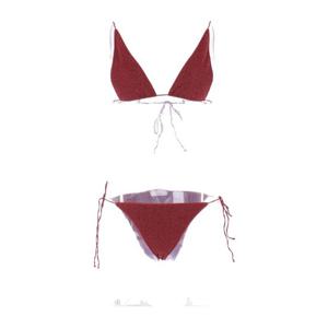오세리 퍼플 트라이앵글 비키니 세트 LUF257 BURGUNDY
