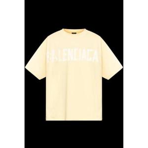 Balenciaga 로고 프린트 크루넥 티셔츠 764235TSVR9 7672 TP937010078