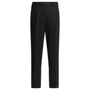 VINCE Pleated  Louie Relaxed  trousers M09712768001BLK