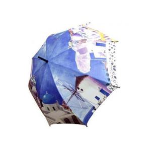 아트박스/헬로레인캣츠 산토리니 자동 우산