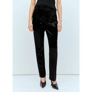 25 FW 티맥스 여성 새틴 테일러드 팬츠  spx0256022blk