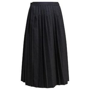 PRADA Pleated wool flannel skirt P118Z11GZF0308 S OOO
