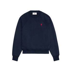 아미 스몰 하트로고 맨투맨 네이비 공용 USW005 747 430