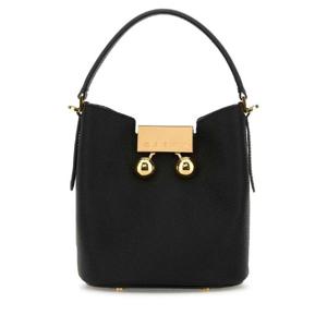 MARNI Black leather Trunkaroo handbag SCMP0081U0P8185 00N99