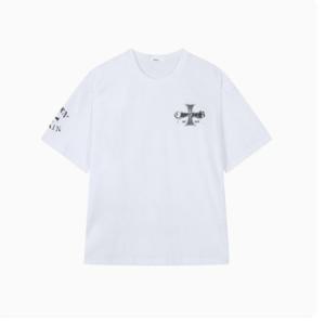 [버커루] 소로나 오버핏 아트웍 반팔 티셔츠(B252TS095P)-GR
