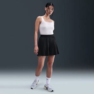 나이키스커트 OQC IB2347-010 24.7 퍼펙트스트레치 여성 드라이 핏 하이웨이스트 루즈 플리츠 스코트