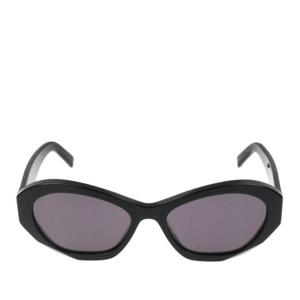 지방시 블랙 앵귤러 플라스틱 프레임 선글라스 GV40001U 01A