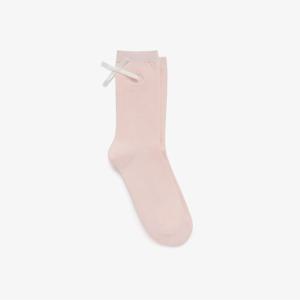 [25FW 15%쿠폰]라코스테 공식 여성 리본 미들 삭스 RA797E-55N ADY