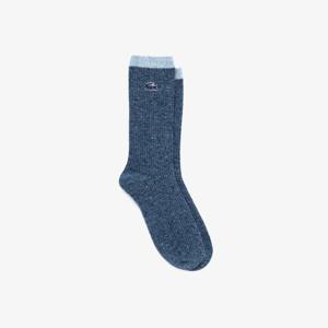 [25FW 15%쿠폰]라코스테 공식 여성 울 블랜드 네프 배색 양말 RA224E-55N C4X