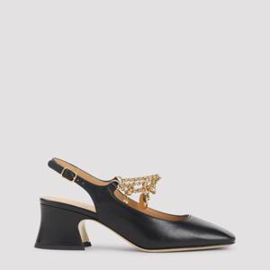 끌로에 뮬 슬리퍼 CH25A11VRI 001 BLACK