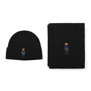 [폴로랄프로렌 POLO RALPHLAUREN] PC1044-001 공용 비니 머플러 세트
