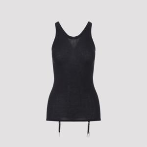 르메르 민소매 티셔츠 TO1282 LK1032 MU163 GRANITE BLACK