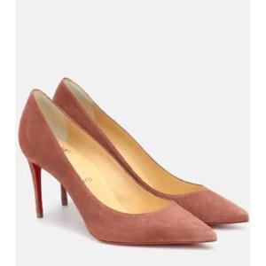 25 FW 크리스찬루부탱 Kate 85 스웨이드 펌프스 TP562353482