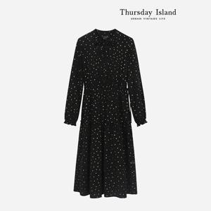 [Thursday Island] 골드 도트 원피스(T236MOP541W)