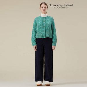 [Thursday Island] 잔콜 코듀로이 세미와이드 팬츠(T236MPT138W)