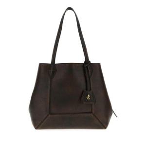 지미추   클러치 FW25 DIAMONDTOTEMFFT COGNACGOLD 6302206 Brown