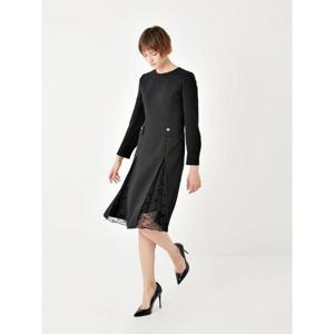 올리비아로렌 HC04 레이스 금장 버튼 포인트 원피스 VOCOA3F8121
