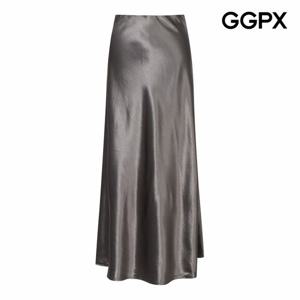 [GGPX] 새틴 롱 플레어 스커트 (GP9SK001B)