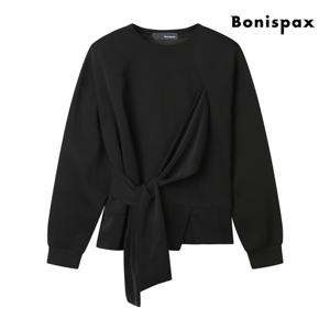 보니스팍스  랩 디자인 라운드넥 스웨트 셔츠 (XP9TS006M0)