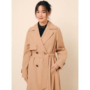 [제이제이 지고트]와이드 칼라 더블 버튼 트렌치 코트 GP9M0TC901