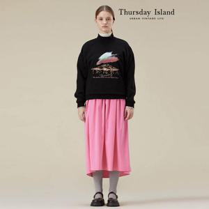 [Thursday Island] 터틀넥 스웻셔츠(T238MST233W)