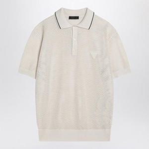프라다 반팔 티셔츠 UMF004OOO16UQ F0K74 WHITE